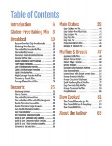 Table of Contents page 1